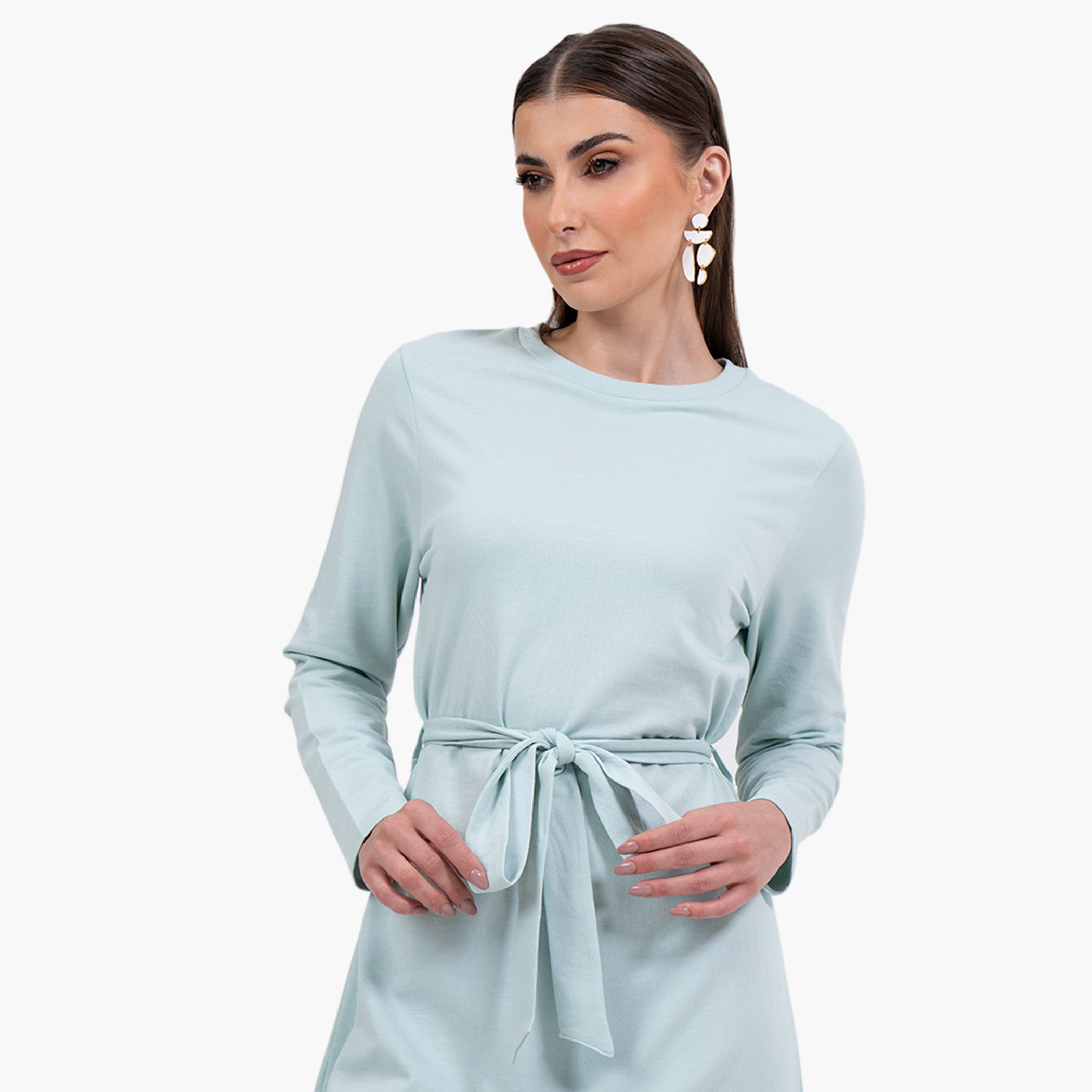 Rina Women Solid Midi Dress-women-clothing-dresses-image-1