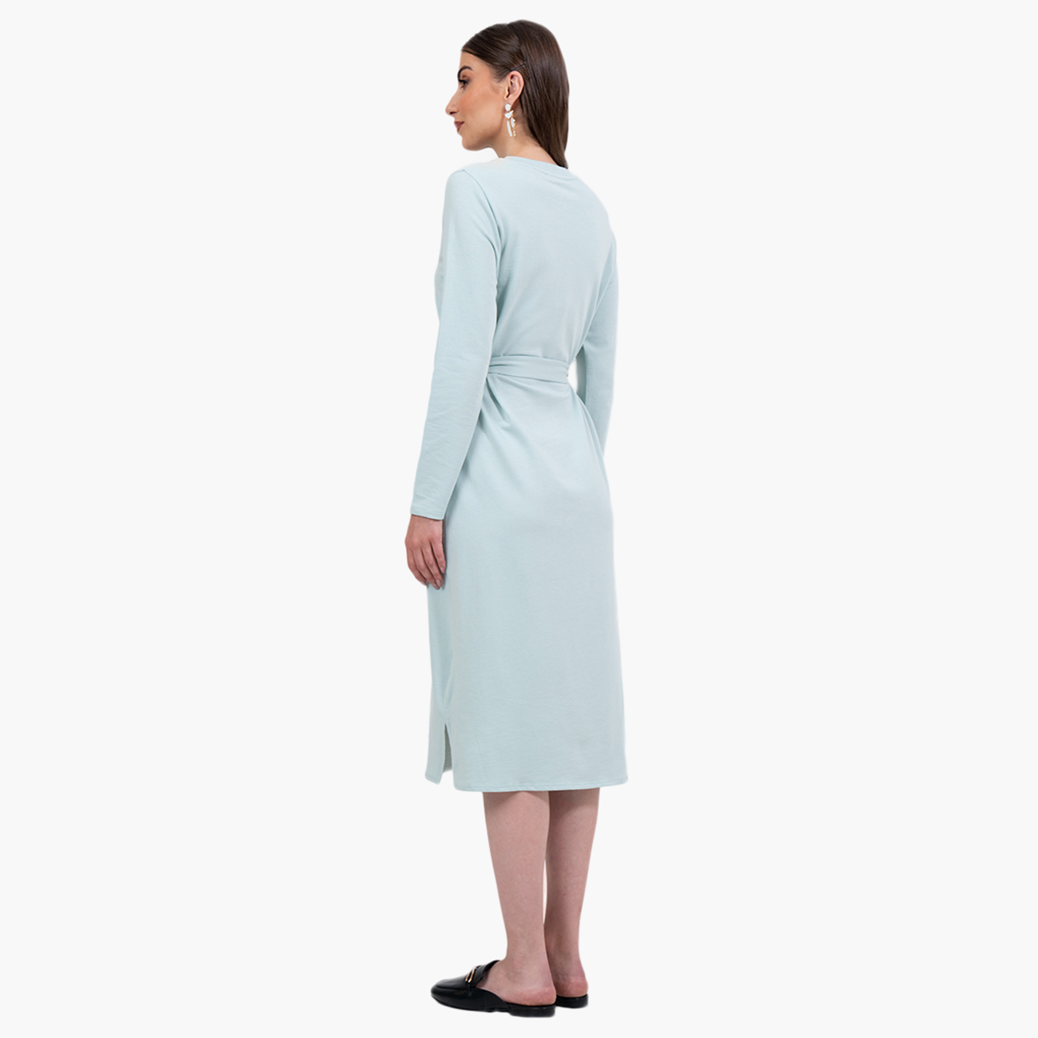 Rina Women Solid Midi Dress-women-clothing-dresses-image-3