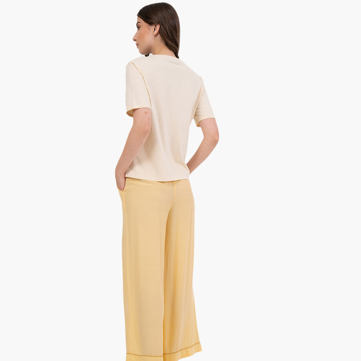رينا  اللون البيج تي شيرت-women-clothing-tshirts-image-3