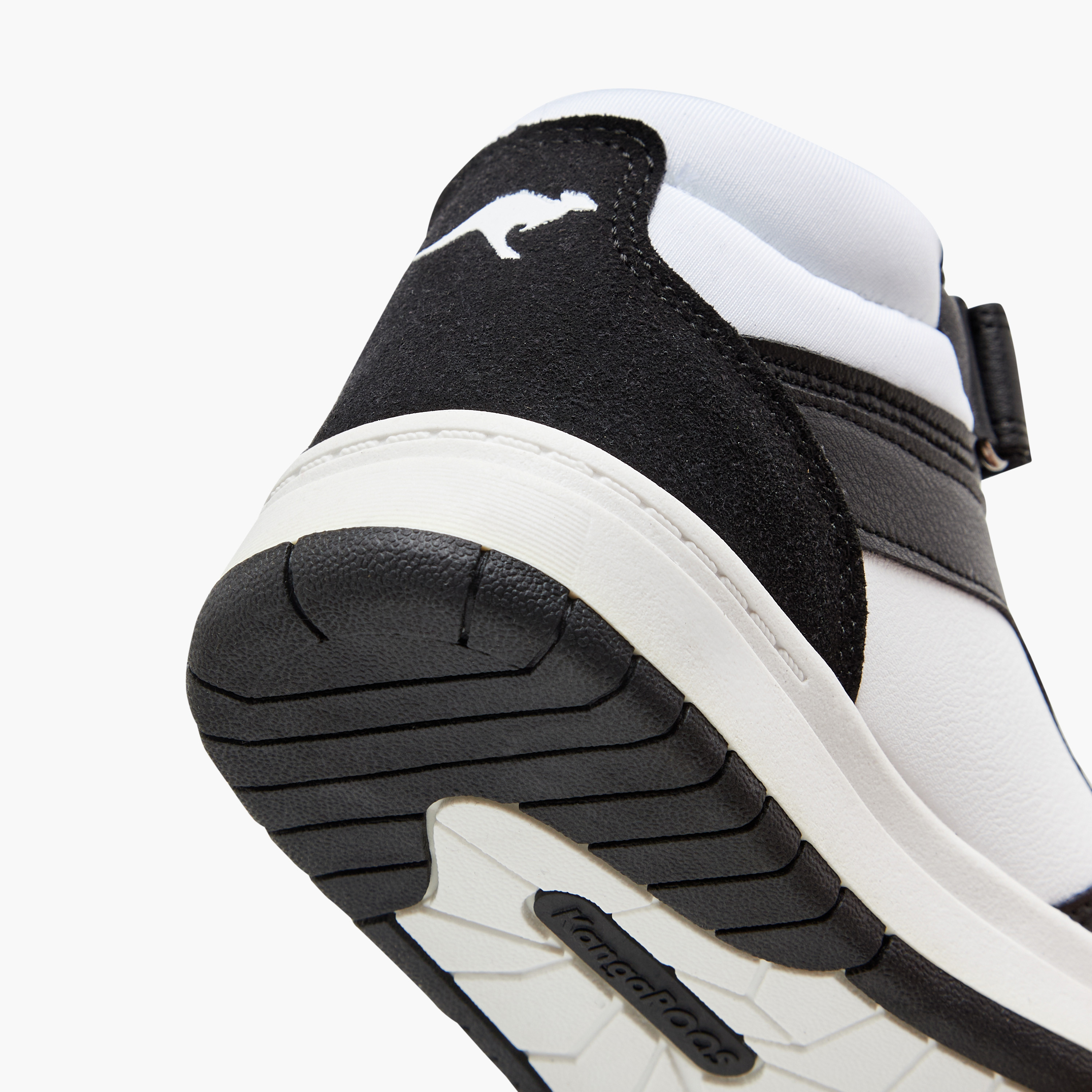 KangaROOS Boys' Colourblock High Top Sneakers with Hook and Loop Closure-boys-shoes-sneakers-image-10