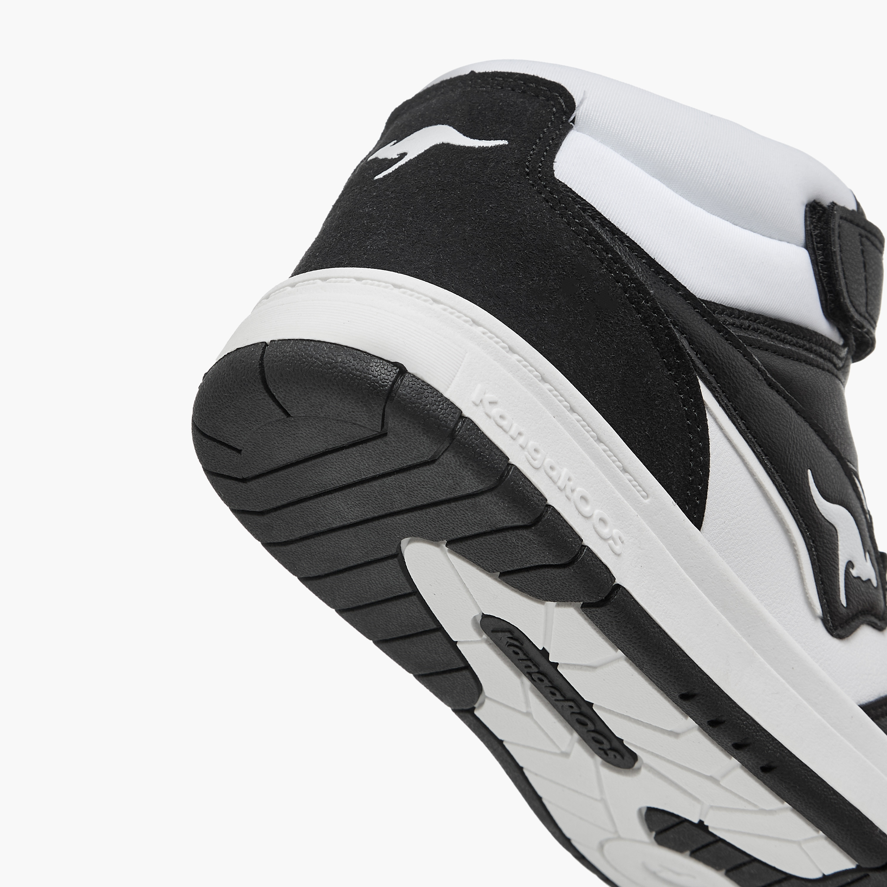 KangaROOS Women's Colourblock High Top Sneakers with Hook and Loop Closure-women-shoes-sneakers-image-5