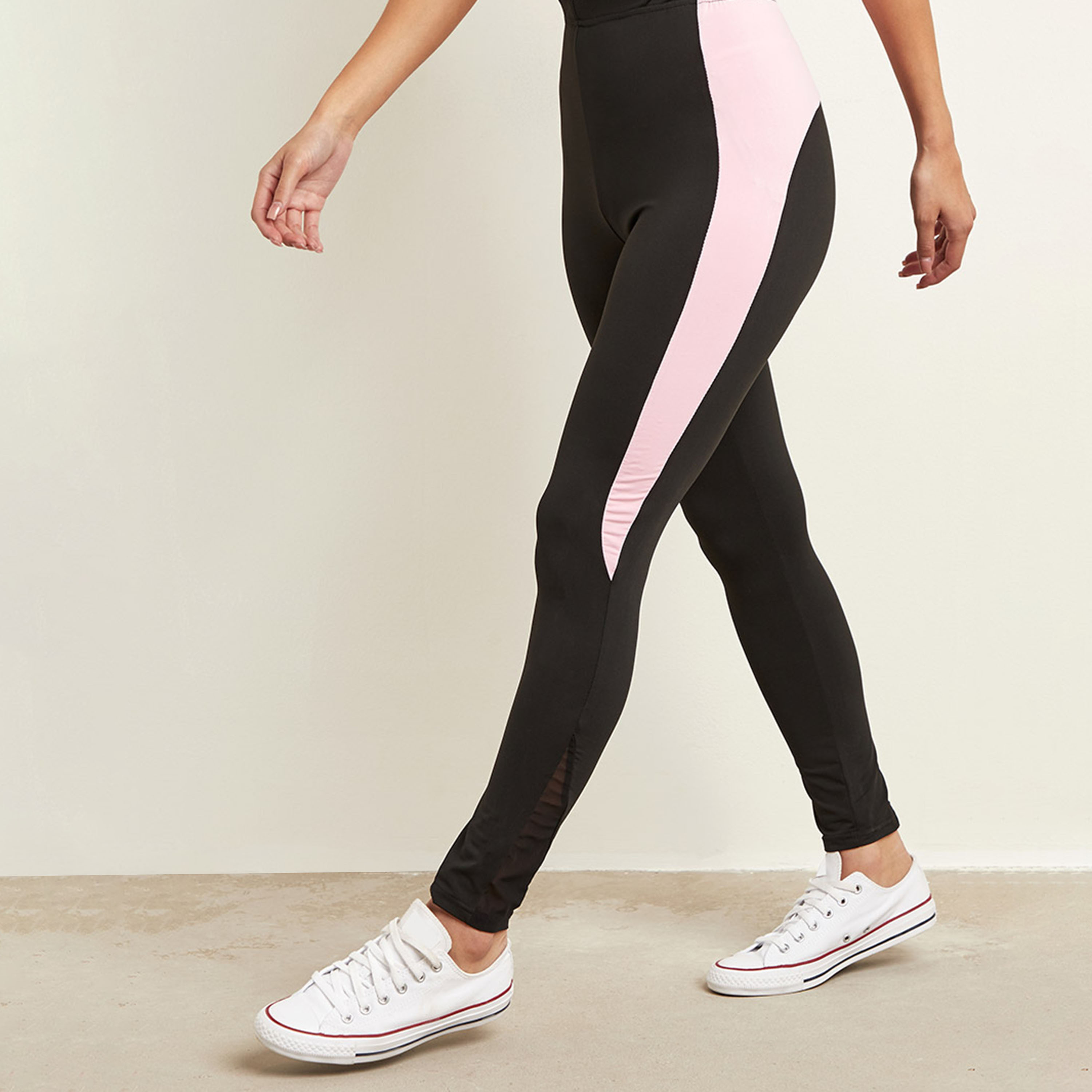ليقنز خصر عالي بلونين من ستايلي-women-clothing-leggings-image-1