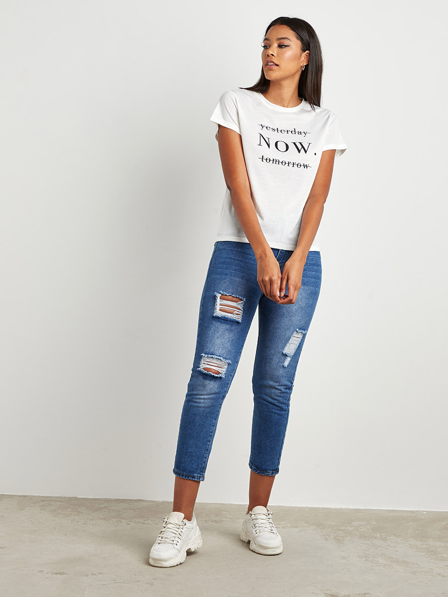 تبشيرت بطبعة من ستايلي-women-clothing-tshirts-image-2