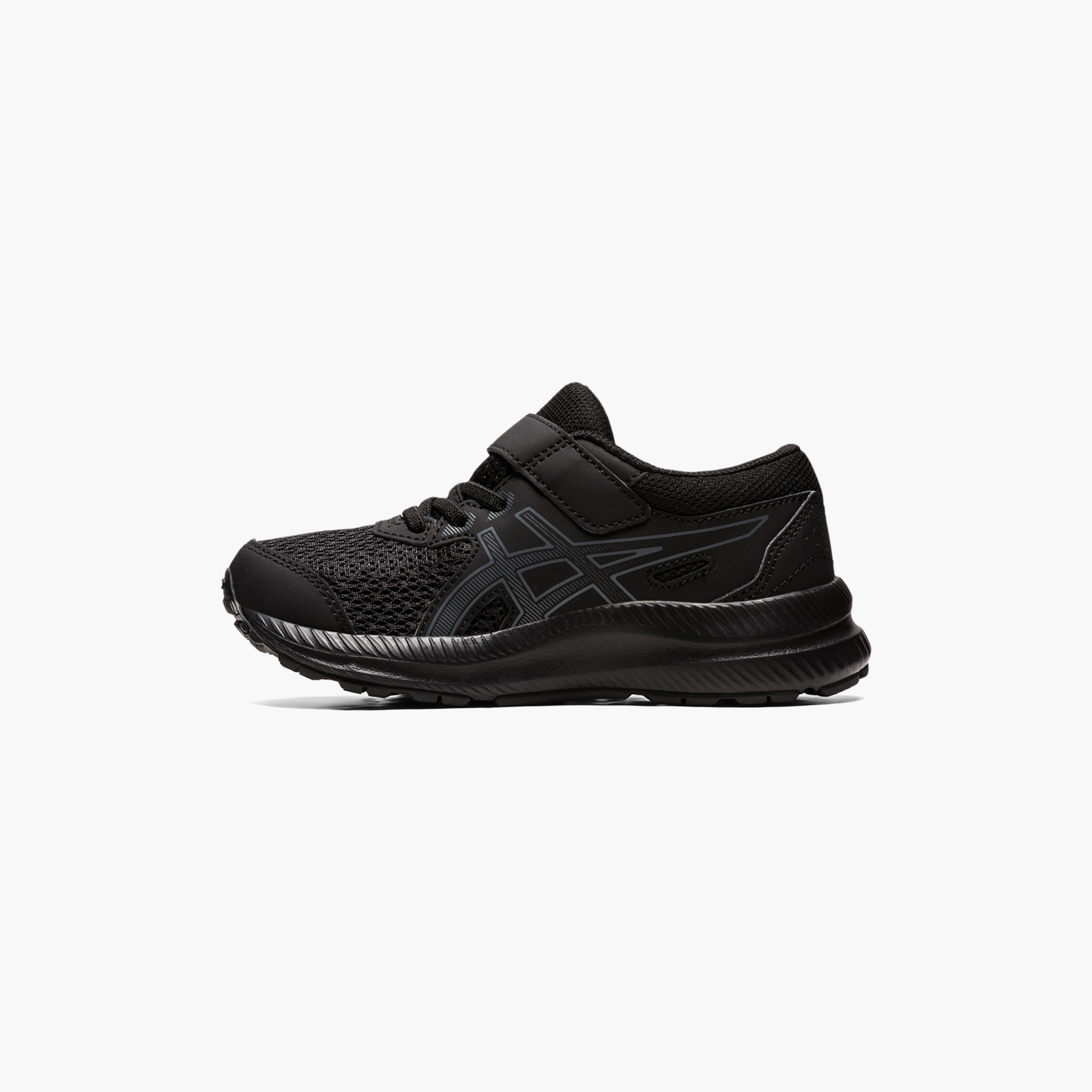 Asics Boys Contend 8 Hook & Loop Durable Running Shoes-sports-boys-shoes-image-3