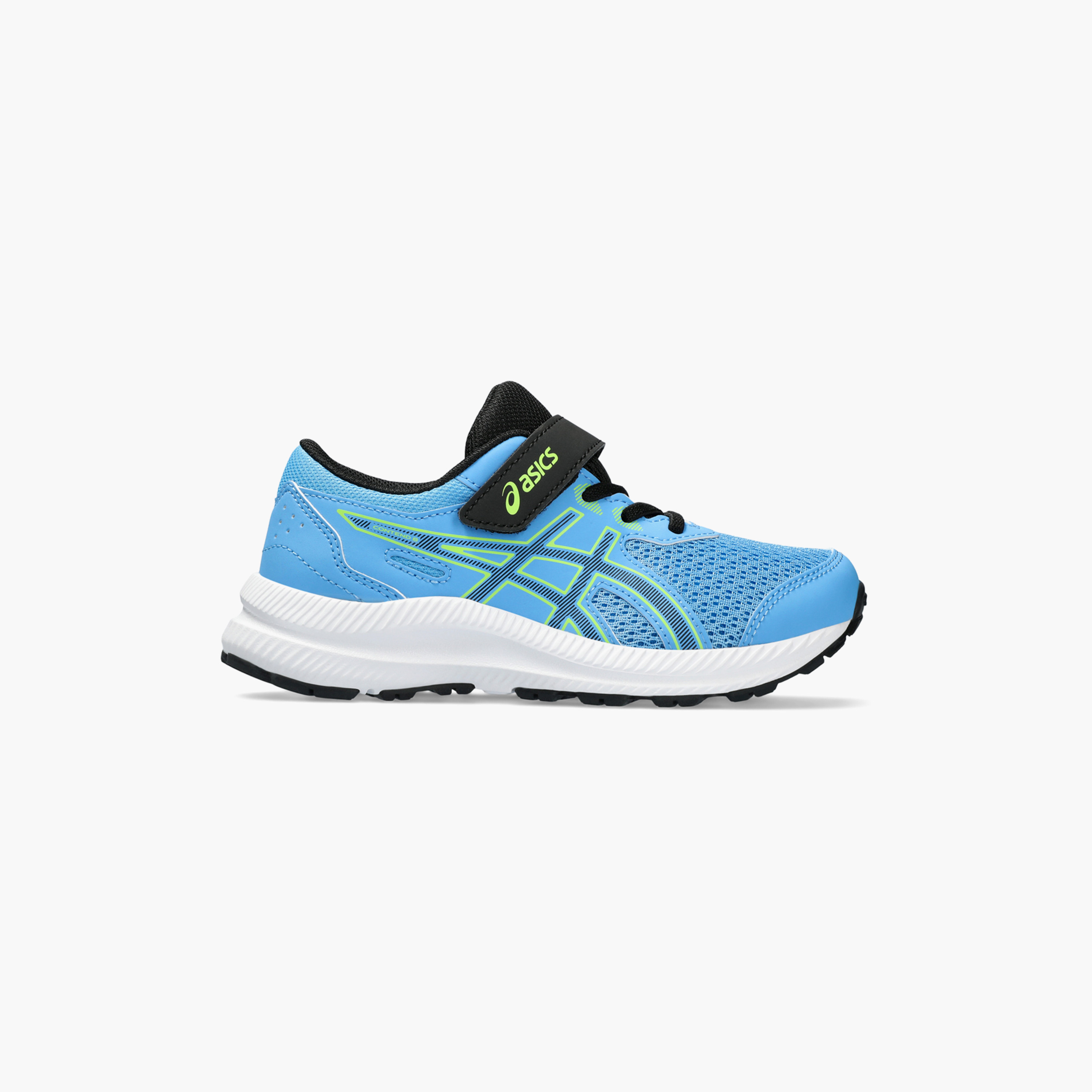 Asics Boys Contend 8 Hook & Loop Durable Running Shoes-sports-boys-shoes-image-2