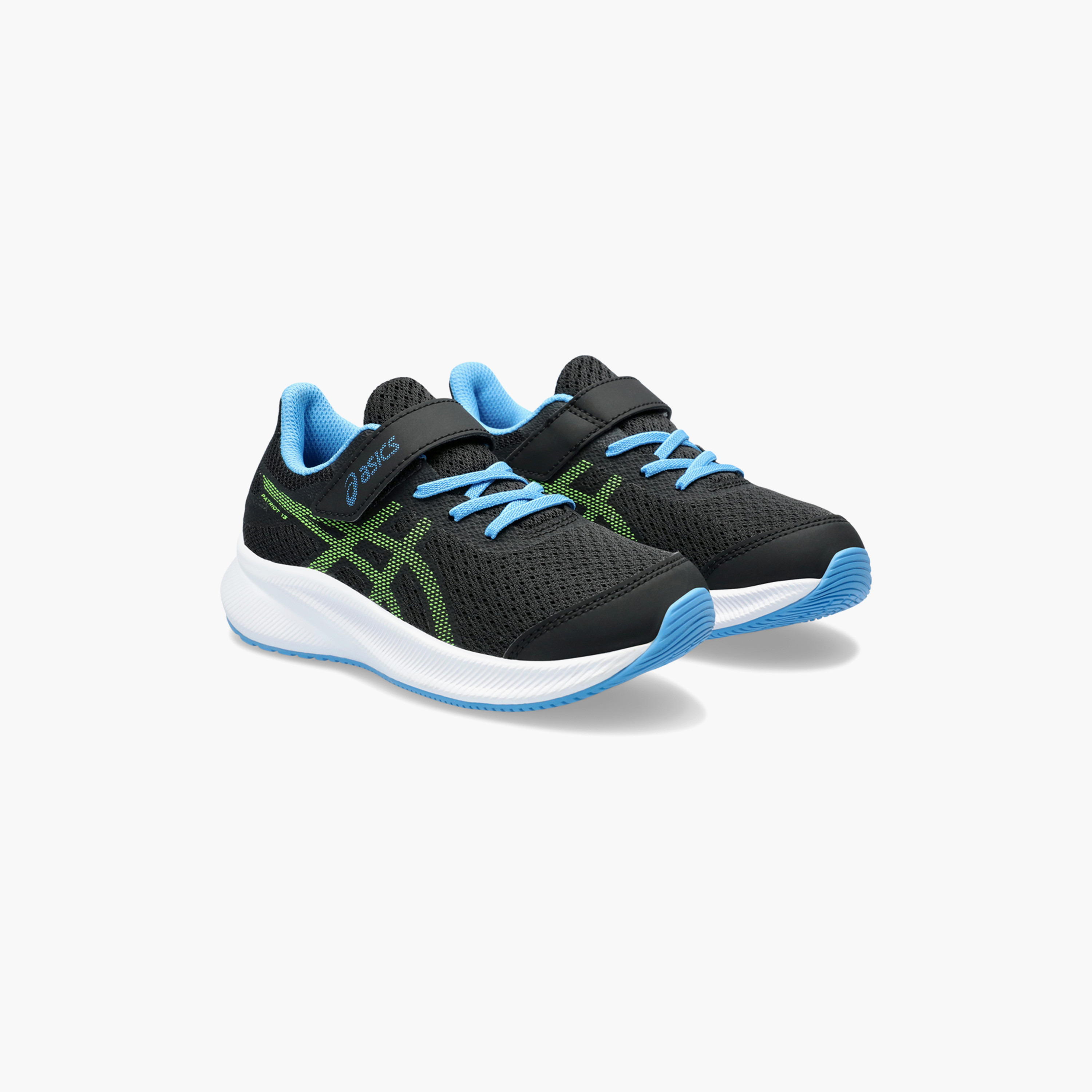 Asics Boys Patriot 13 Hook & Loop Cushioned Sole Running Shoes-sports-boys-shoes-image-1