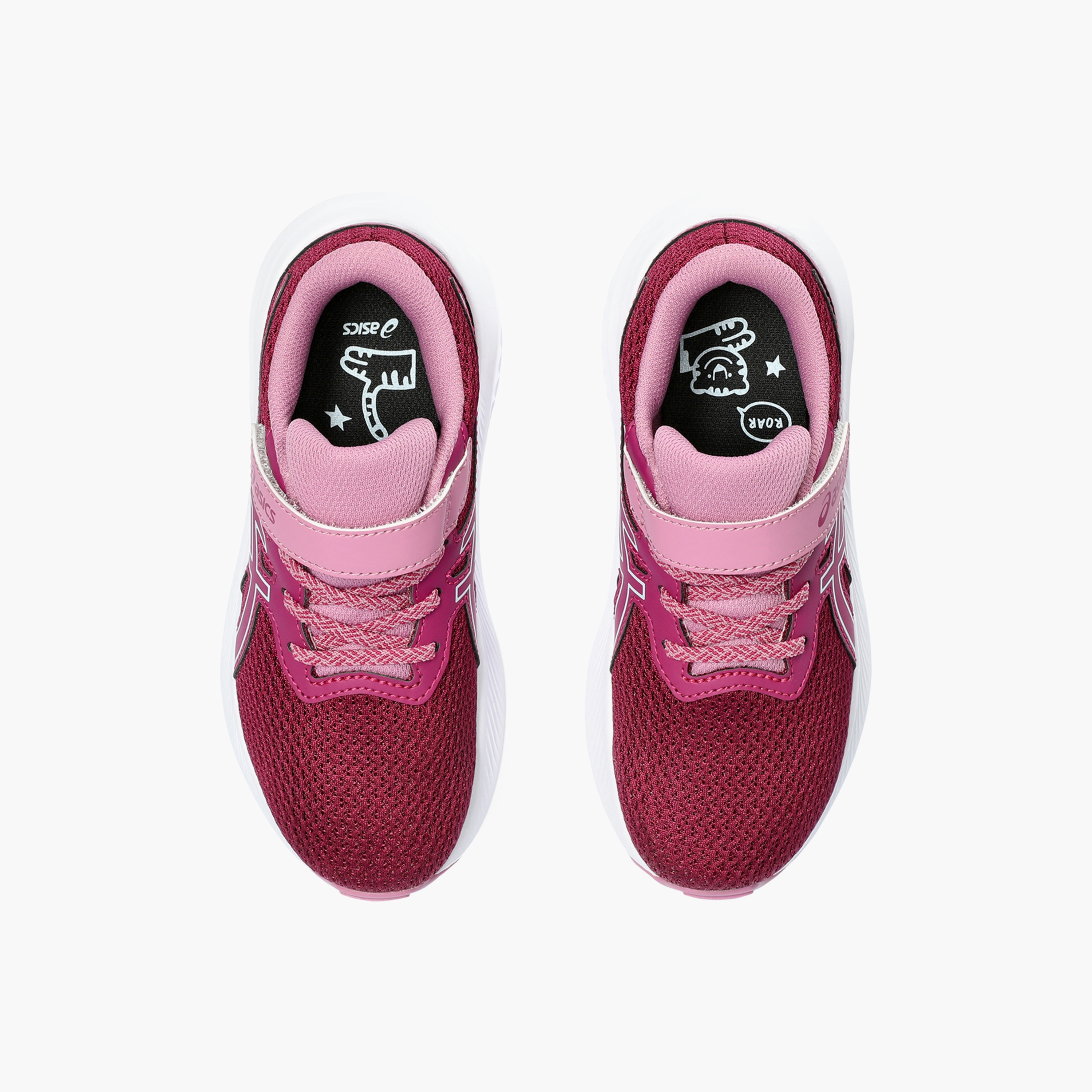 Asics Girls PRE EXCITE 10 Hook & Loop Running Shoes-sports-girls-shoes-image-4
