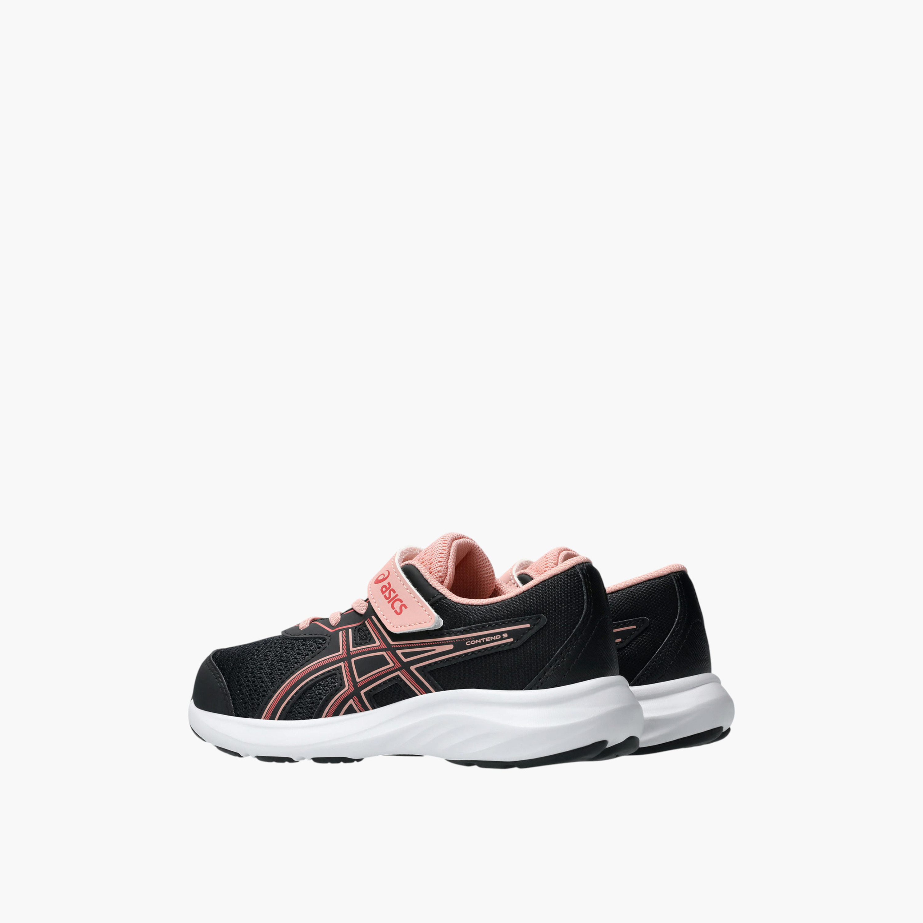 Asics Girls Contend 9 Hook & Loop Walking Shoes-girls-shoes-sports-image-5