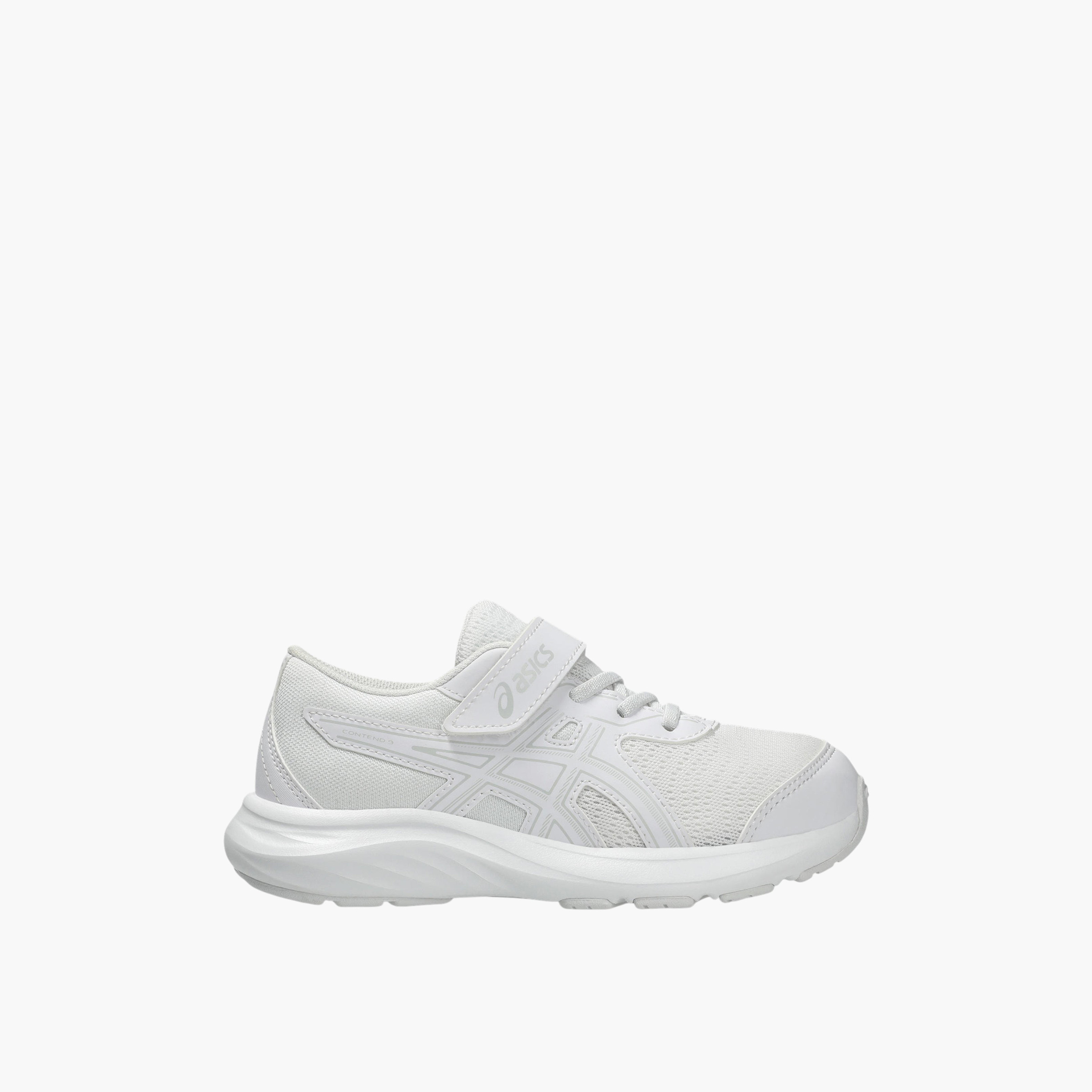 Asics Kids' CONTEND 9 PS School Shoes with Hook and Loop Closure - 1014A338-100-girls-shoes-schoolshoes-image-2