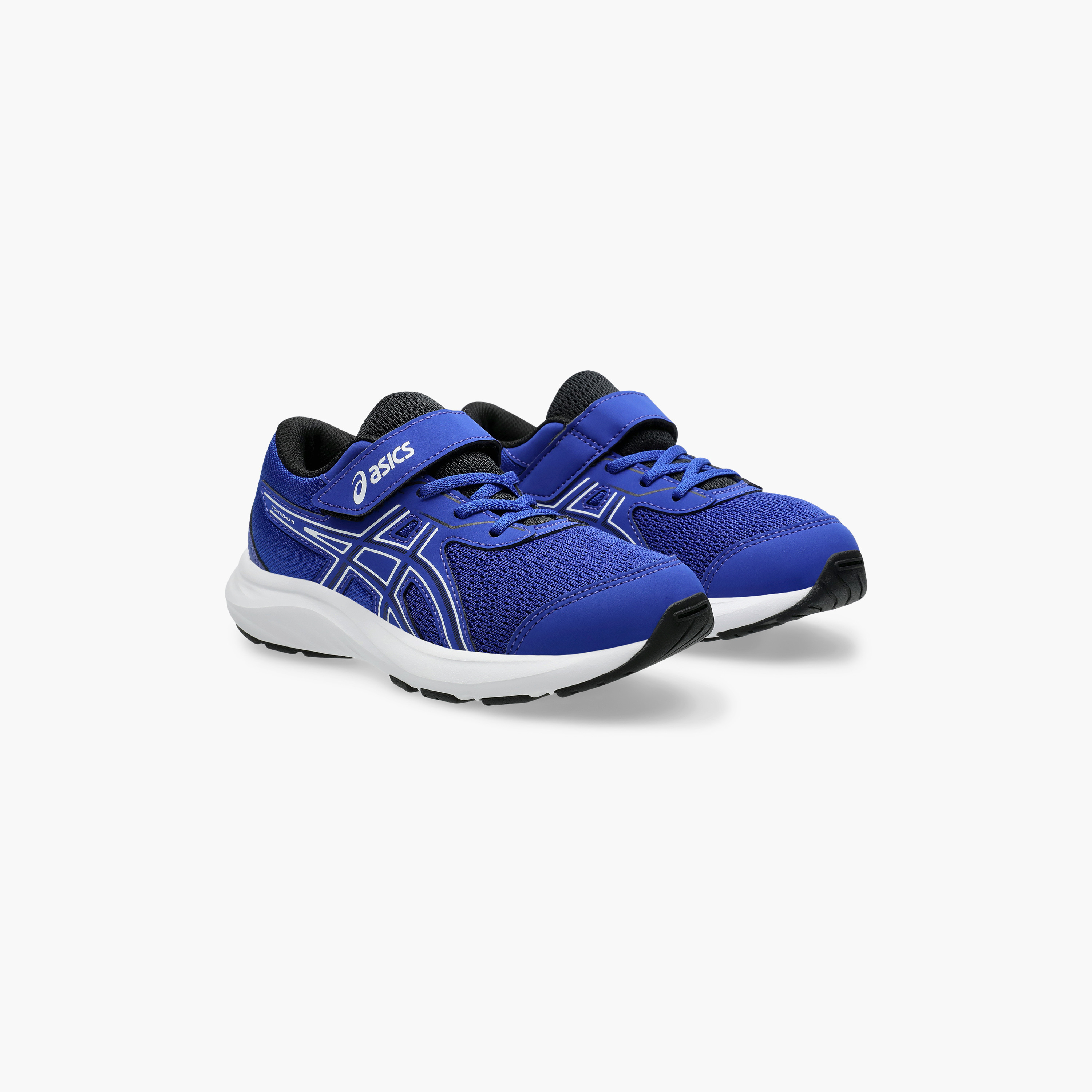 Asics Boys Contend 9 Hook & Loop Durable Running Shoes-sports-boys-shoes-image-1