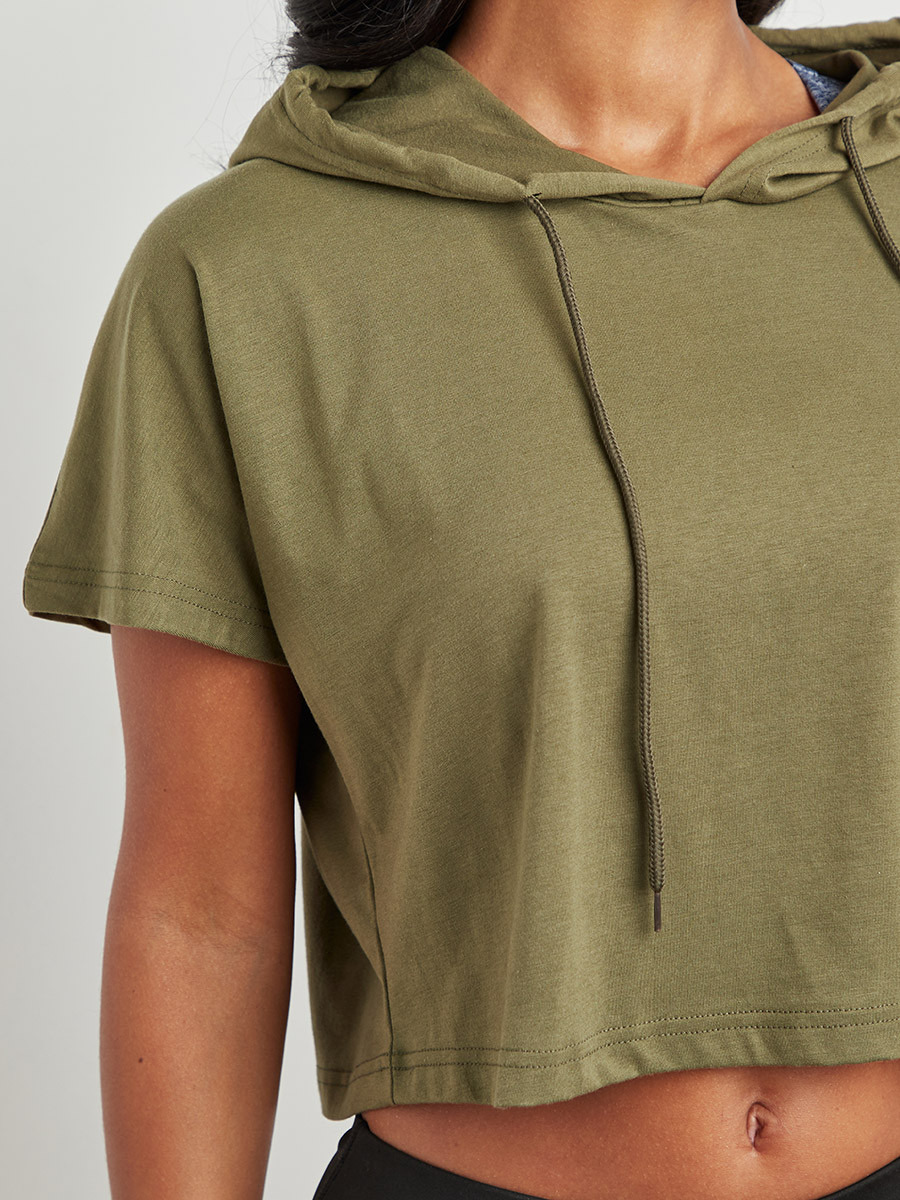 تيشيرت بغطاء رأس وأكمام قصيرة من ستايلي-women-clothing-hoodiesandsweatshirts-sweatshirts-image-3