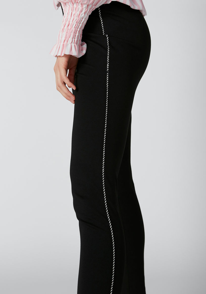 Buy Textured High Waist Leggings in Relaxed Fit