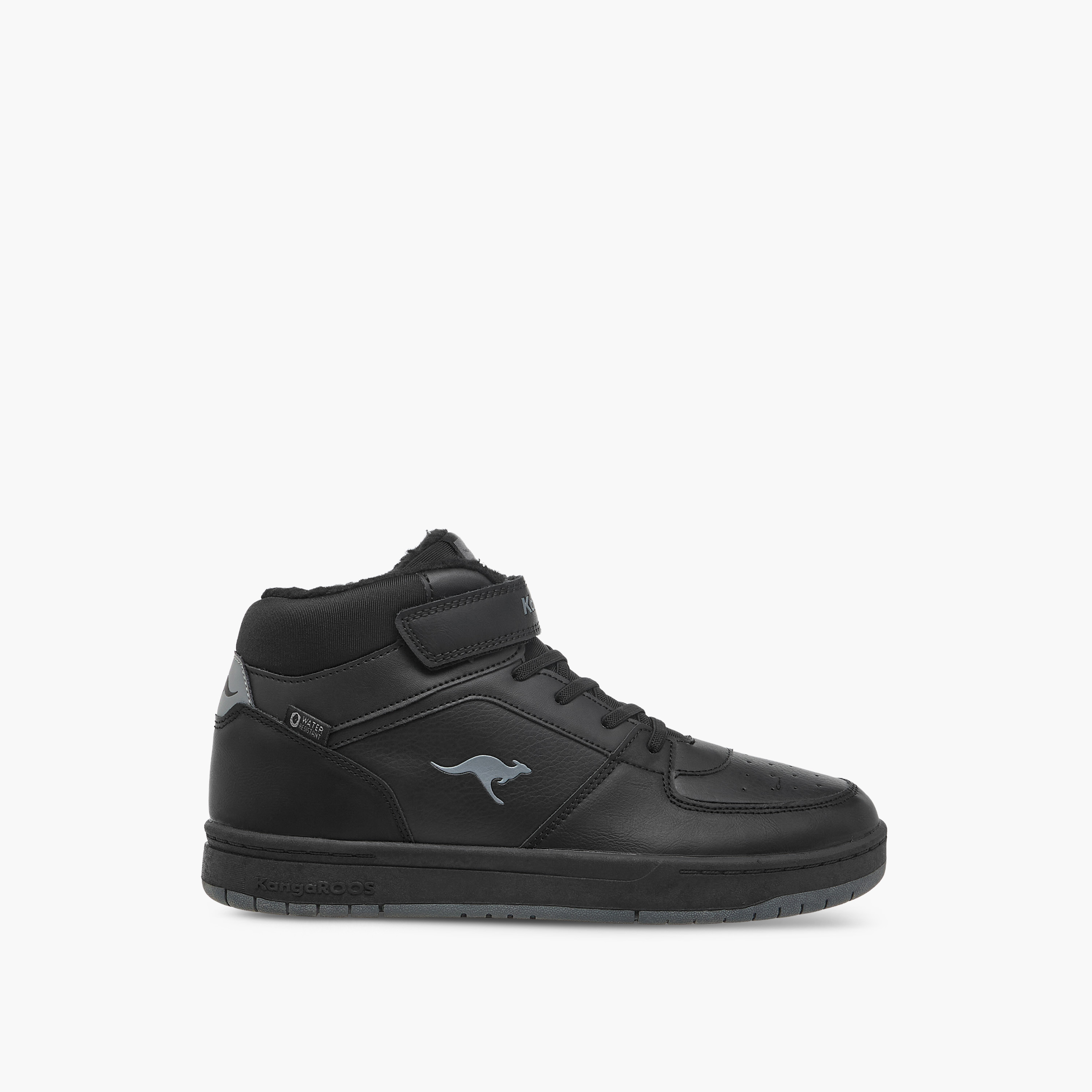 حذاء سنيكرز برقبة عالية وشريط إغلاق لاصق وألواح للنساء من كانجاروس-women-shoes-sneakers-image-3