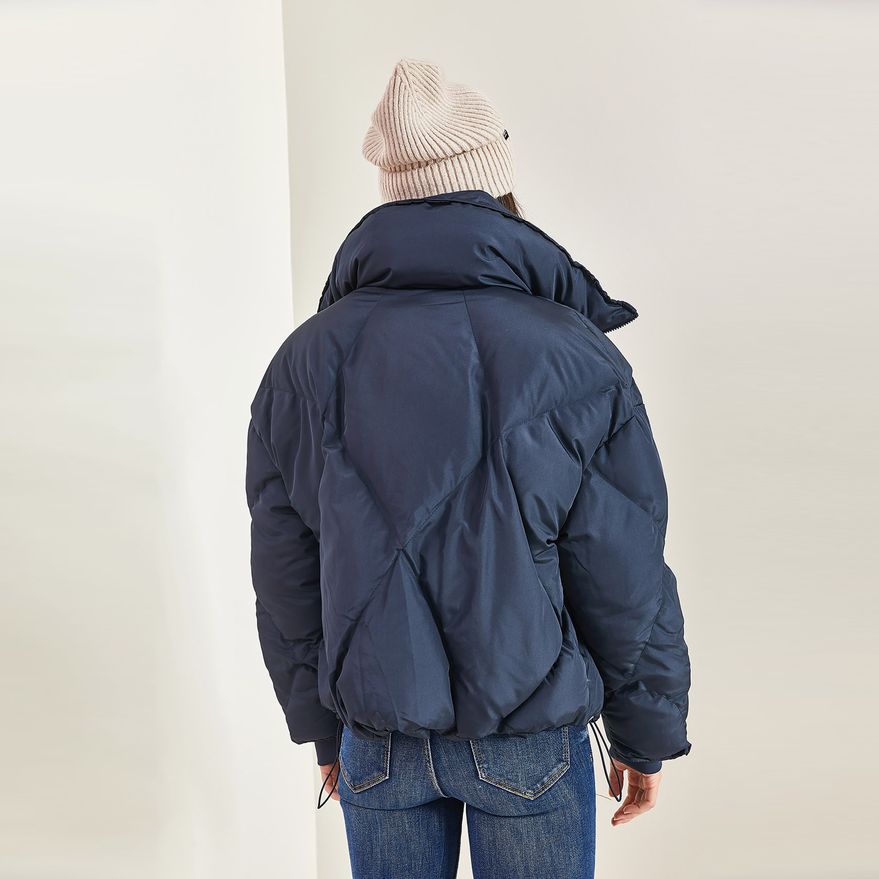 Bianco Lucci Collared Women's Puffer Jacket-women-winterwear-coatsandjackets-jackets-image-3