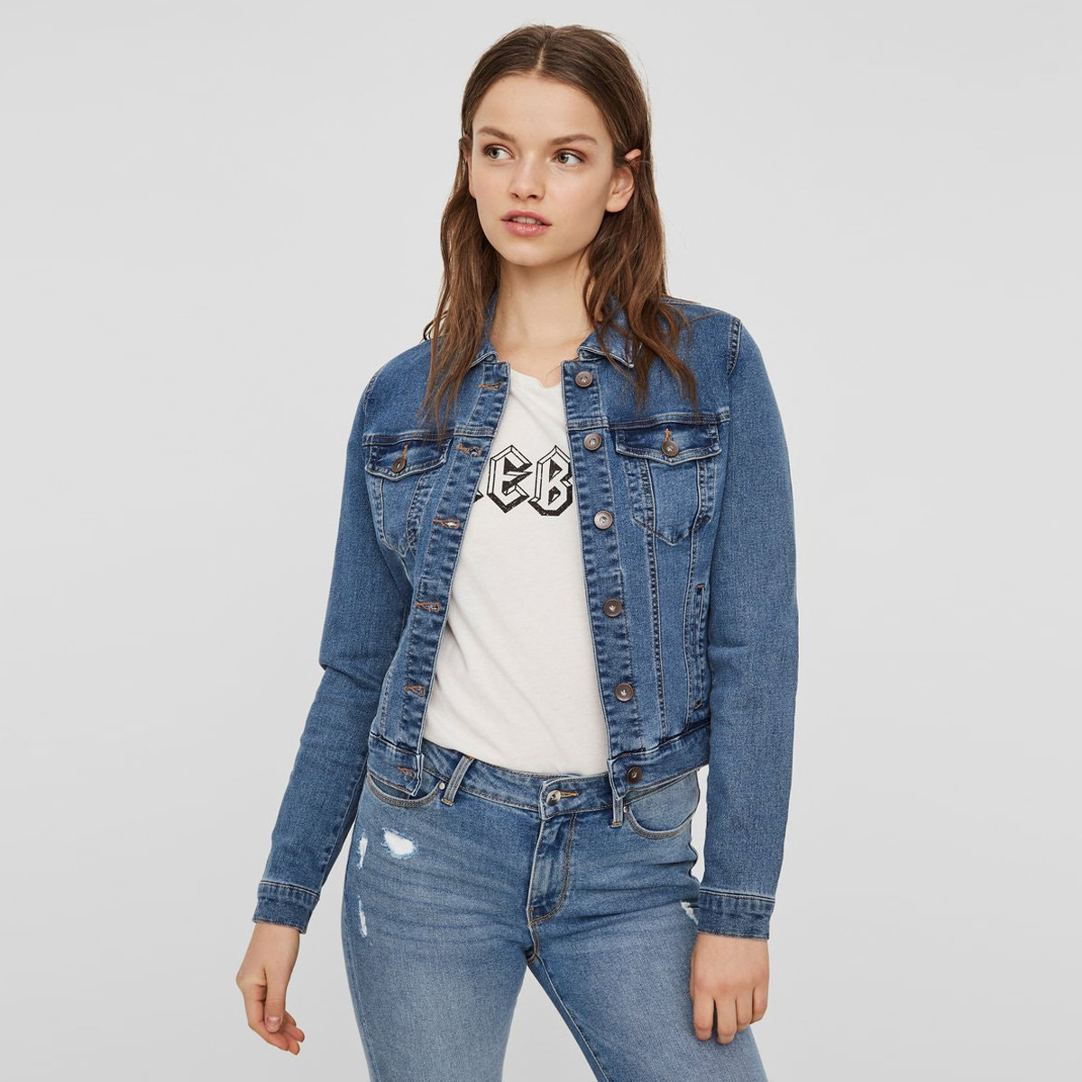 Vero moda best sale jean jacket