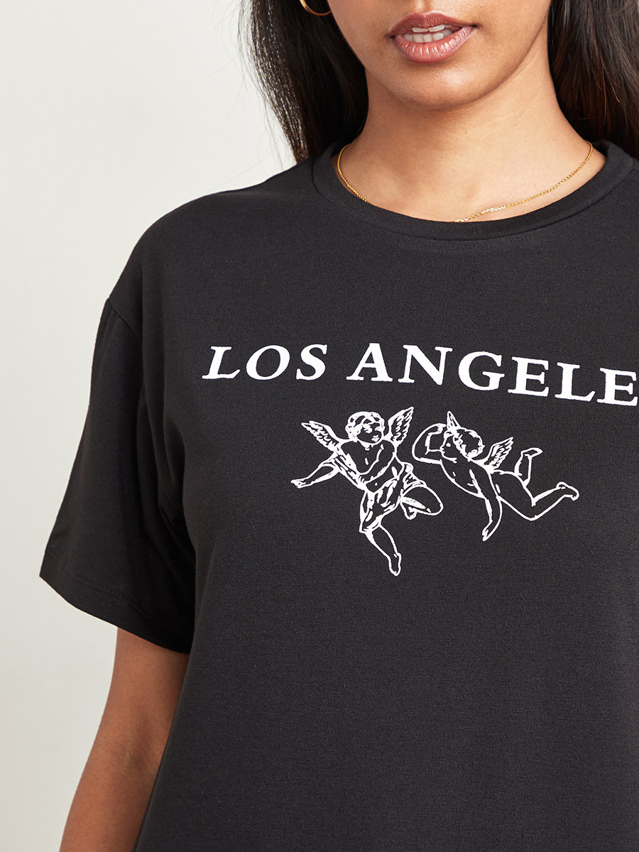 تيشيرت مطبوع من ستايلي-women-clothing-tshirts-image-4