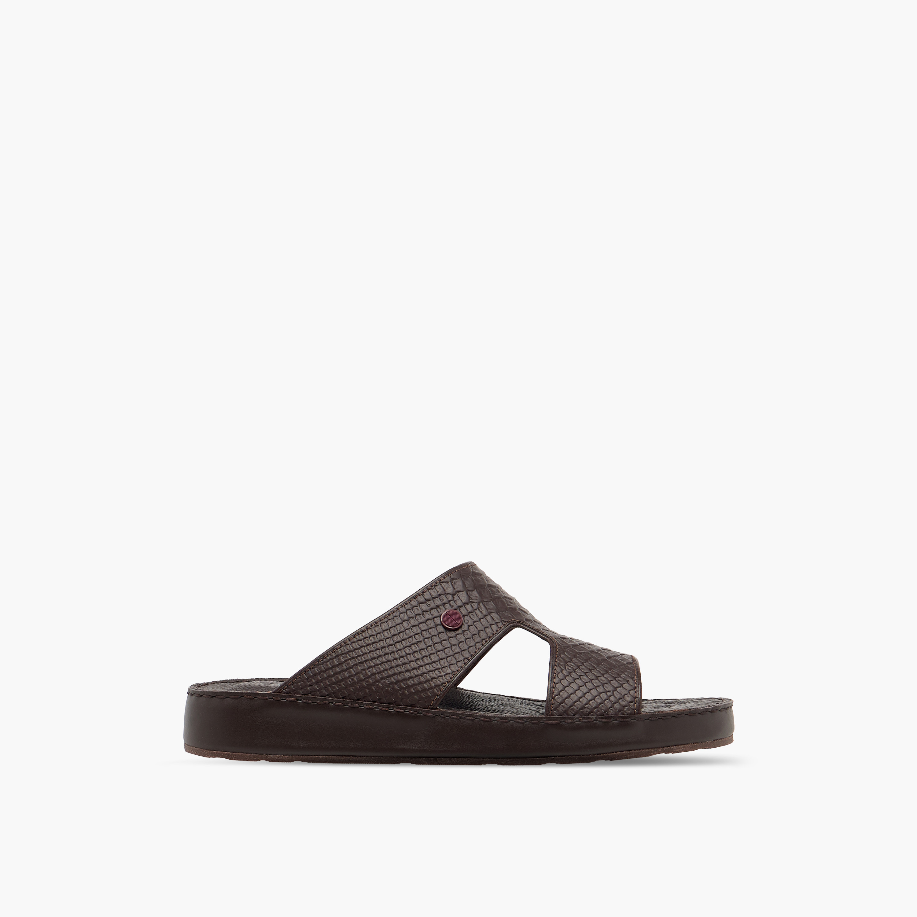 صندل عربي جلد بارز الملمس للرجال من دوشيني-men-shoes-sandals-image-3