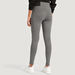 Solid Slim Fit High-Rise Leggings with Elasticated Waistband-Leggings-thumbnail-3
