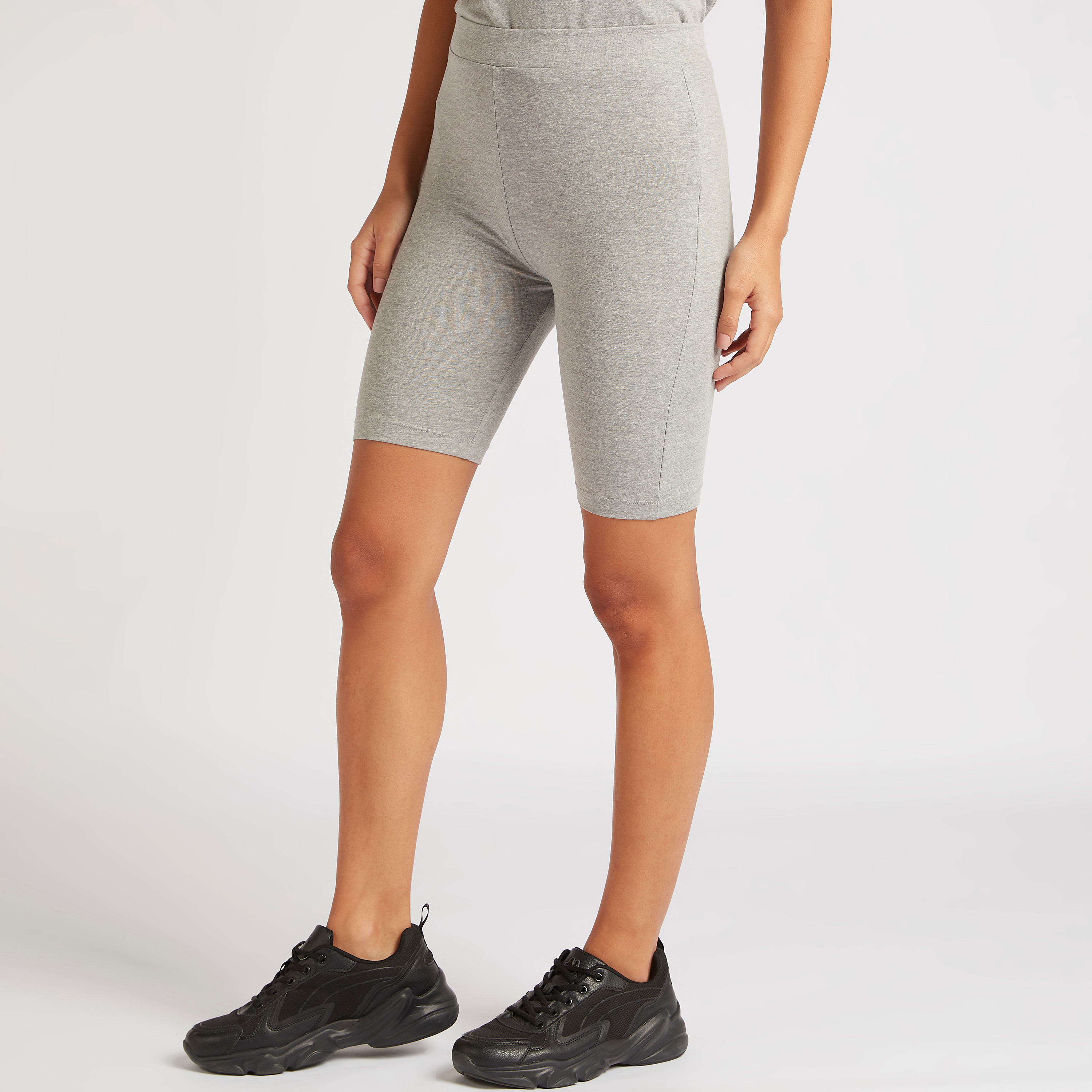 Basic solid cycling store shorts