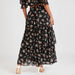 Floral Print Tiered A-line Maxi Skirt-Skirts-thumbnailMobile-3