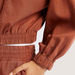 Solid Denim Jacket with Zip Closure and Pockets-Jackets-thumbnail-4