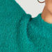 Textured High Neck Sweater with Long Sleeves-Sweaters-thumbnail-2