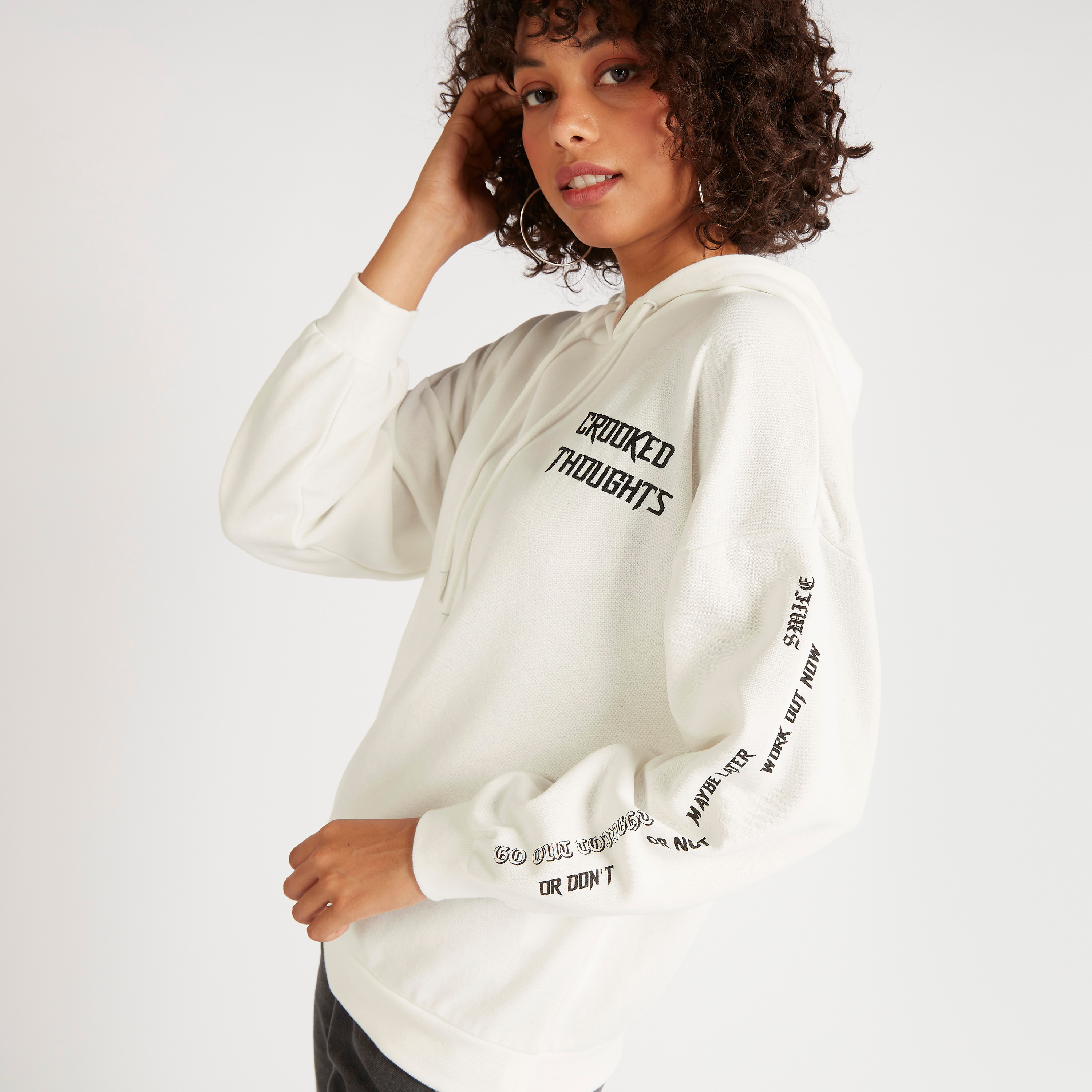 Text Print Hooded Neck Sweatshirt-women-clothing-hoodiesandsweatshirts-sweatshirts-image-7