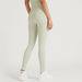 Textured Skinny Fit High-Rise Leggings with Elasticated Waistband-Leggings-thumbnail-3