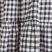 Checked Maxi A-line Dress with Collar and Puff Sleeves-Dresses-thumbnail-4