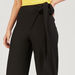 Textured Palazzos with Tie-Ups and Slit Detail-Pants-thumbnail-2