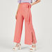 Textured Palazzos with Tie-Ups and Slit Detail-Pants-thumbnailMobile-0