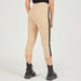 Cropped Leggings with Elasticated Waistband and Side Tape Detail-Leggings-thumbnail-3