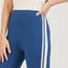 Cropped Leggings with Elasticated Waistband and Side Tape Detail-Leggings-thumbnailMobile-2