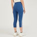 Cropped Leggings with Elasticated Waistband and Side Tape Detail-Leggings-thumbnail-3