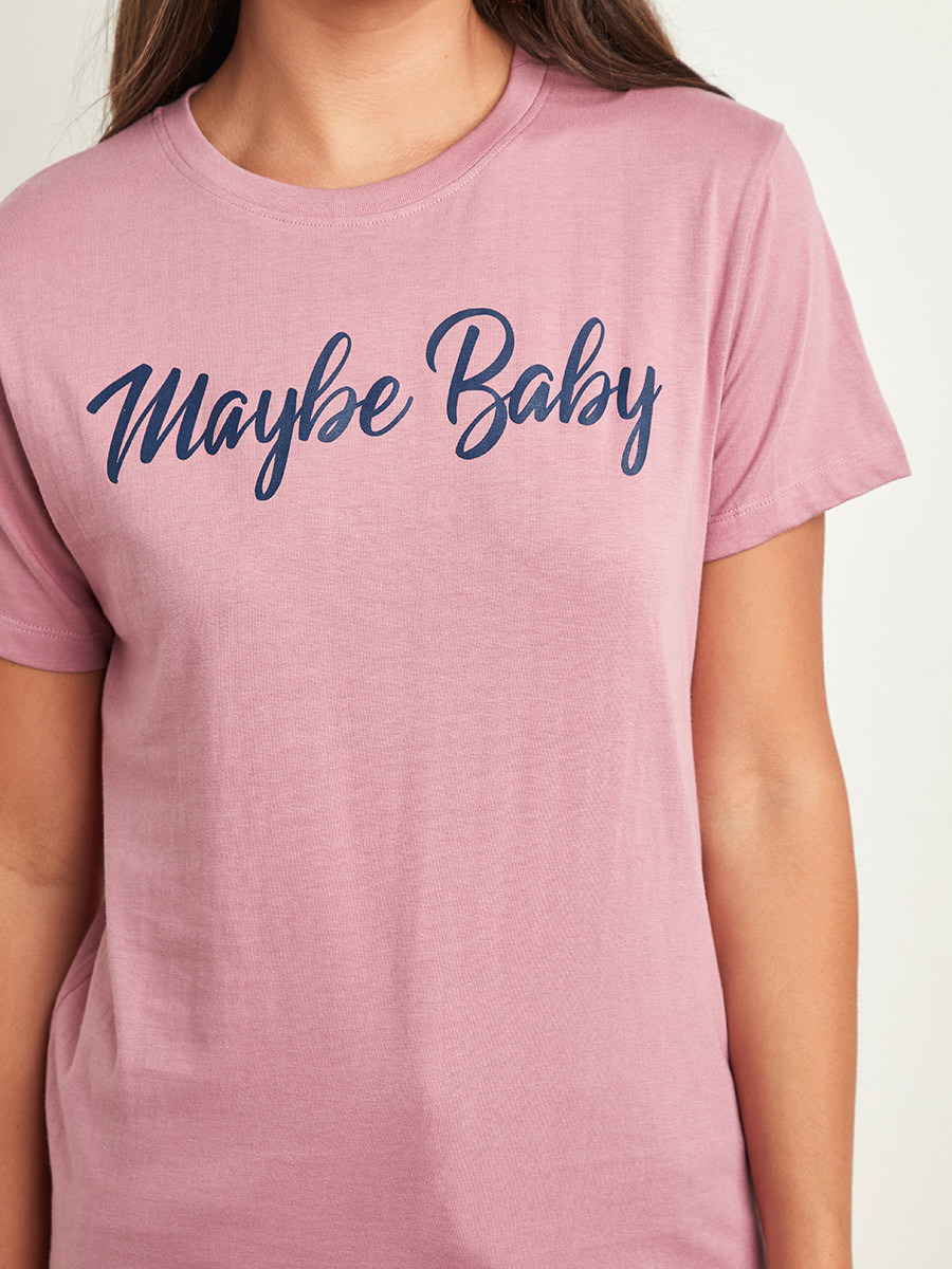 تيشيرت مطبوع بقصة واسعة من ستايلي-women-clothing-tshirts-image-5
