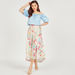 Floral Print Midi Wrap Skirt with Slit Detail-Skirts-thumbnail-1