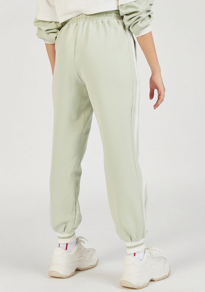 Panelled Joggers with Drawstring Closure and Pockets-Joggers-image-4