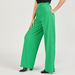Textured Palazzo with Elasticated Waistband and Pockets-Pants-thumbnailMobile-0