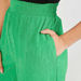Textured Palazzo with Elasticated Waistband and Pockets-Pants-thumbnailMobile-2