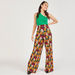 Floral Print Palazzo with Elasticated Waistband and Pockets-Pants-thumbnailMobile-1