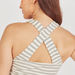 Striped Sleeveless Midi Bodycon Dress-Dresses-thumbnail-4