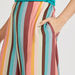 Striped Mid-Rise Palazzo Pants with Elasticated Waistband and Pockets-Pants-thumbnail-2