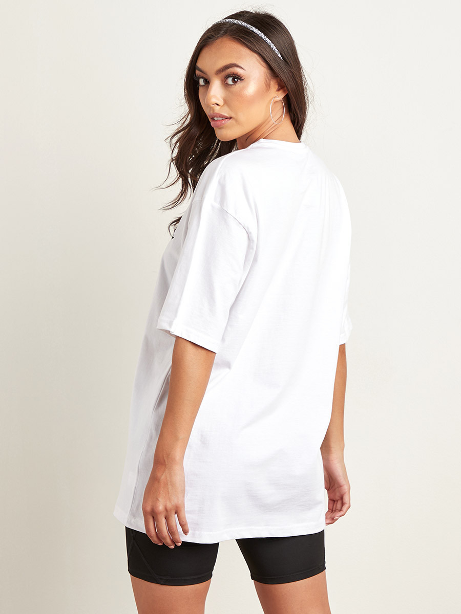 تيشيرت مطبوع بقصة واسعة من ستايلي-women-clothing-tshirts-image-4