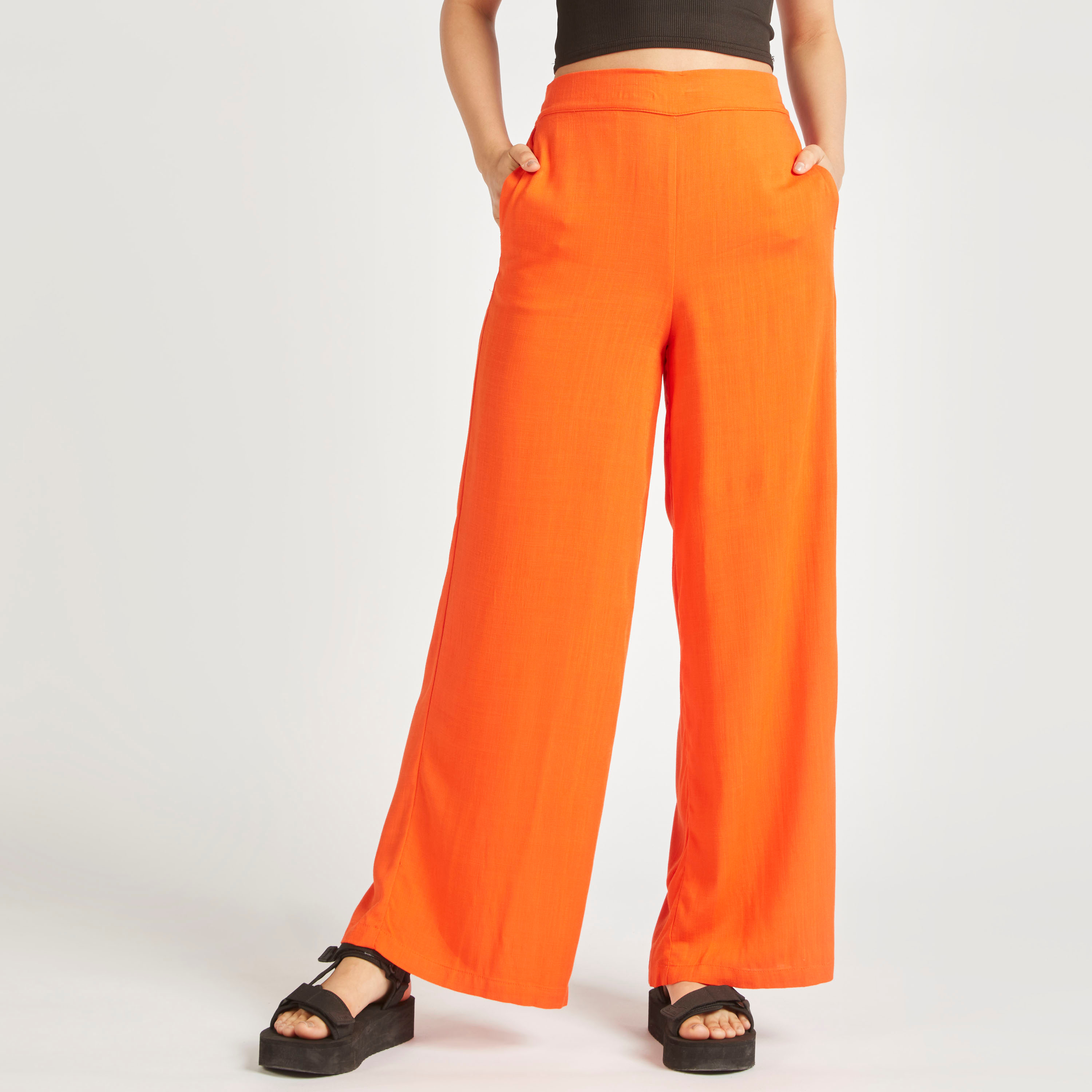 semi palazzo pants