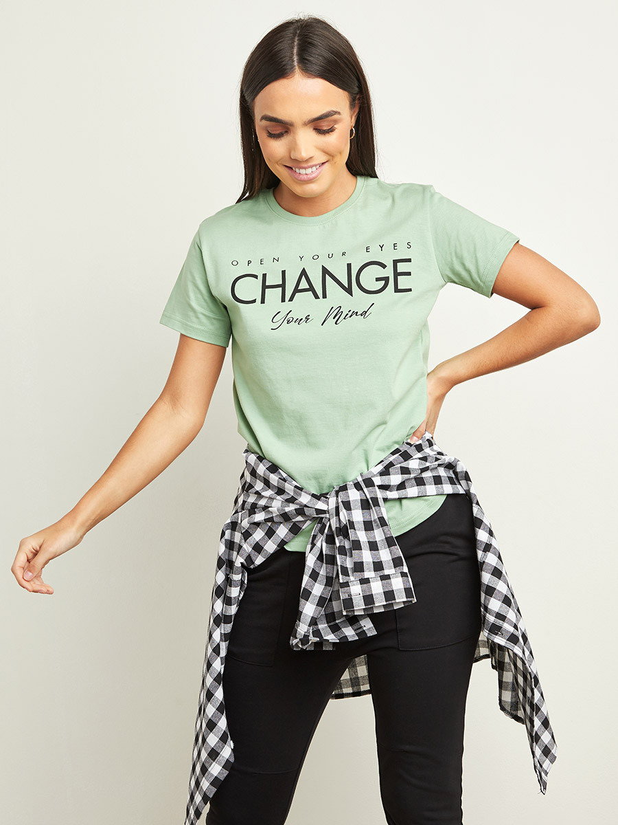 تيشيرت مطبوع بقصة واسعة-women-clothing-tshirts-image-1