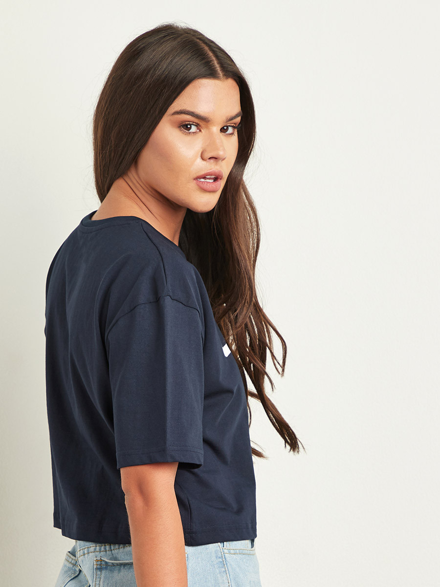 تيشيرت قصير مطبوع بأكمام قصيرة من ستايلي-women-clothing-tshirts-image-3