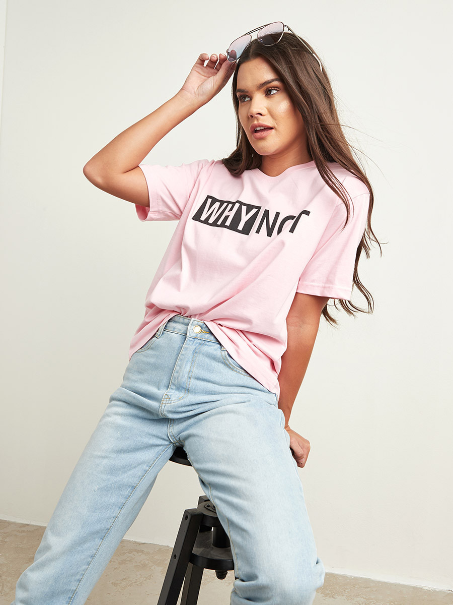 تيشيرت مطبوع بقصة واسعة-women-clothing-tshirts-image-6