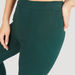 Solid Treggings with Elasticated Waistband-Leggings-thumbnail-2