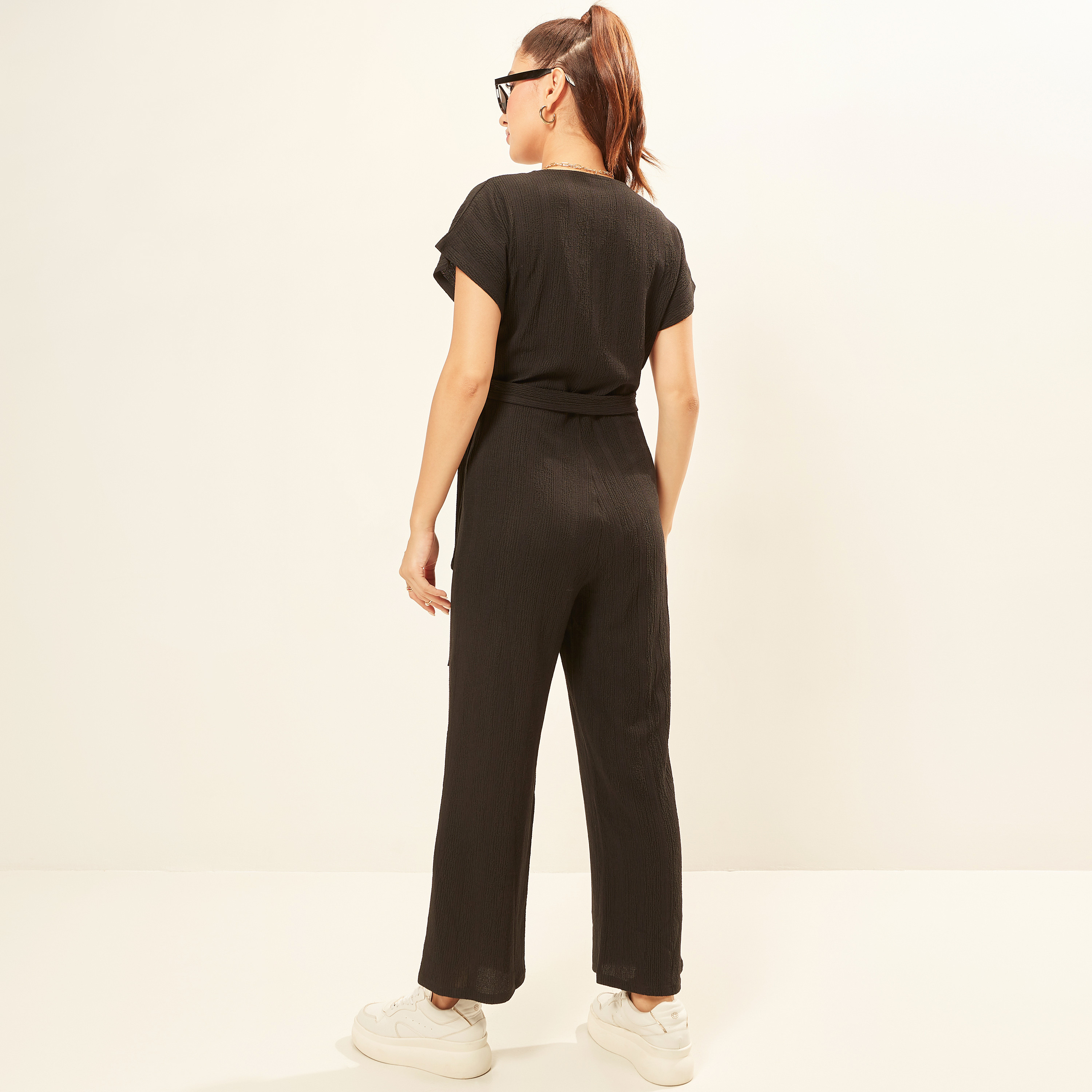 جمبسوت ملفوف سادة بأربطة-women-clothing-jumpsuits-image-5
