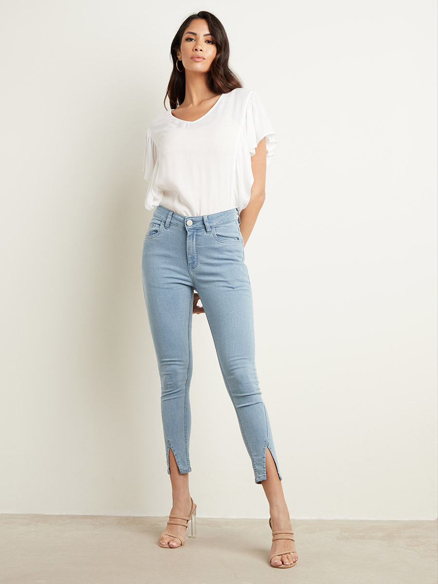بلوزة بقصة واسعة من ستايلي-women-clothing-shirtsandblouses-blouses-image-2